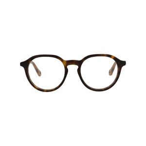 Chloé Round-Frame Bio Acetate Optical Frames Brown Womens